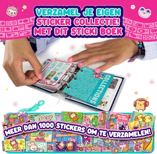 Sticki Rolls Sticki stickerboek