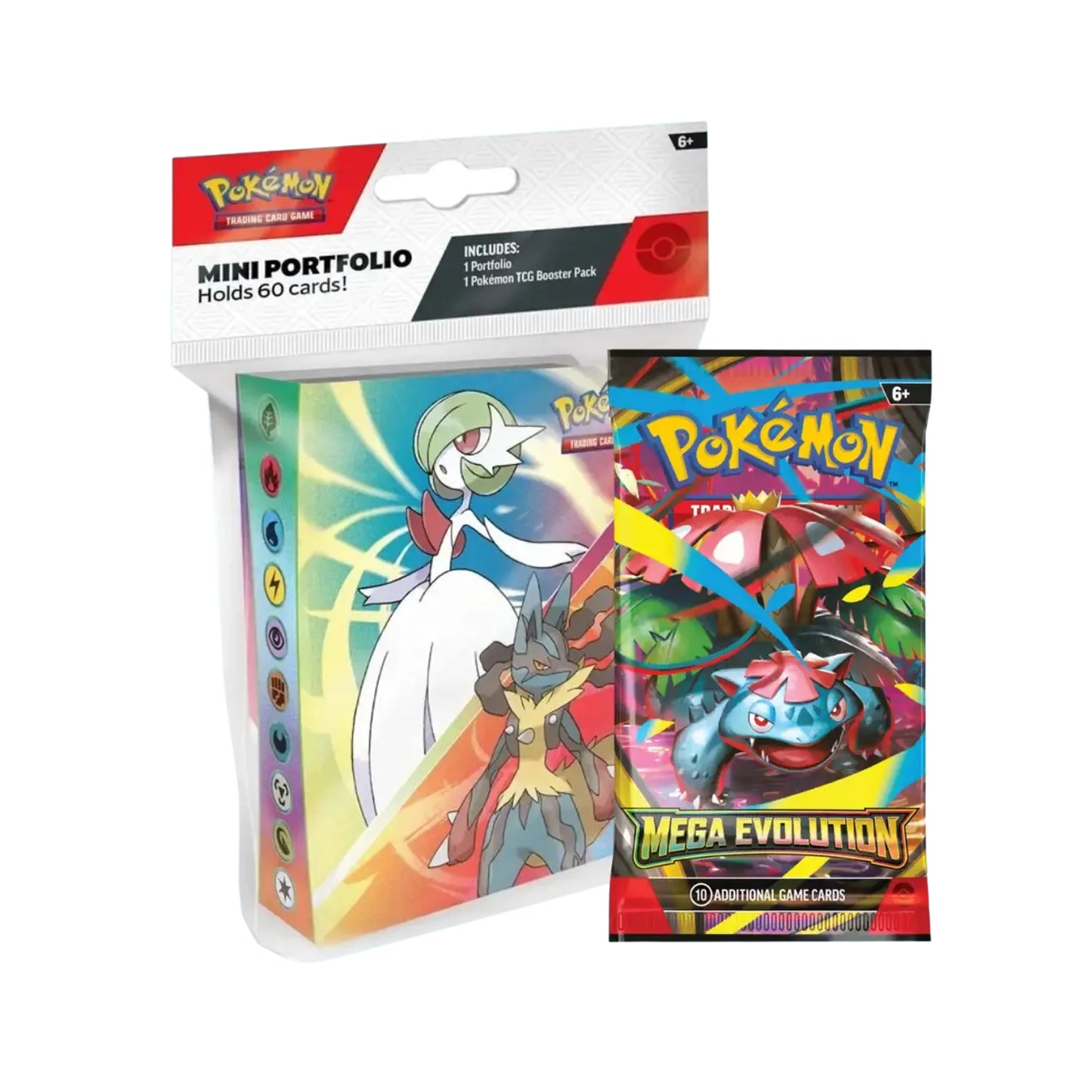 Pokémon mega evolutions mini portfolio en booster