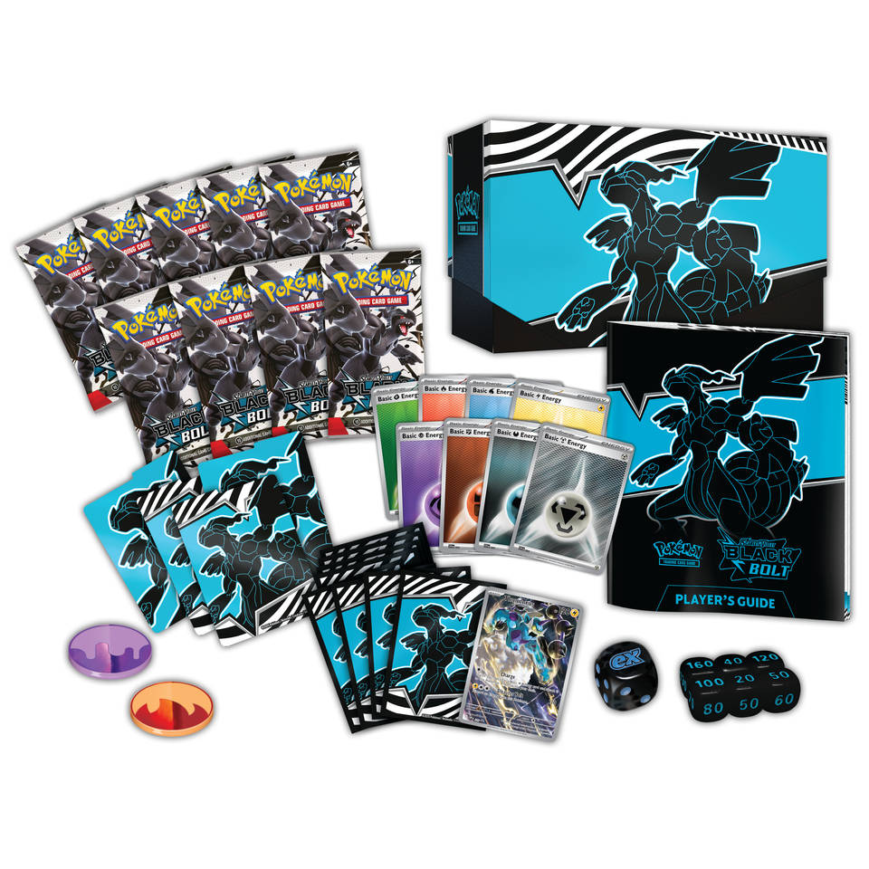 Pokémon Scarlet & Violet Elite Trainer Box Black Bolt