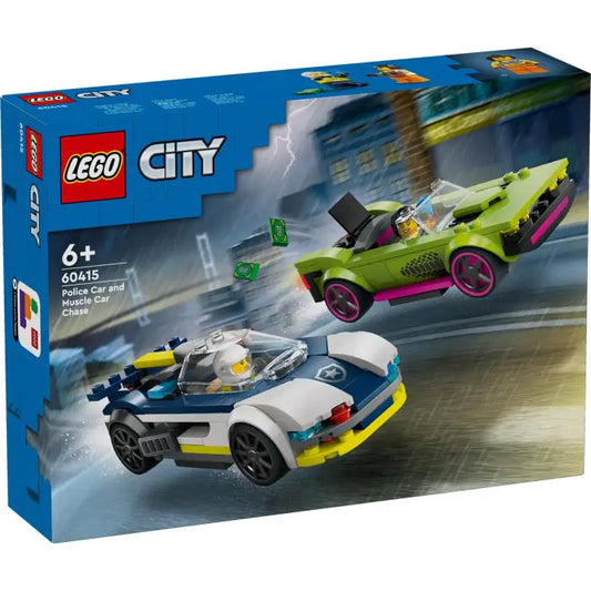 LEGO 60415 City Politiewagen En Snelle Achtervolging