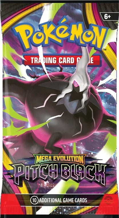 Pokémon Mega Evolutions Pitch Black losse booster pack