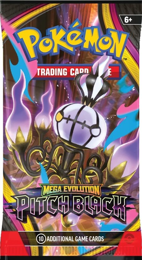 Pokémon Mega Evolutions Pitch Black losse booster pack