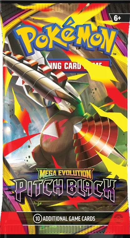 Pokémon Mega Evolutions Pitch Black losse booster pack