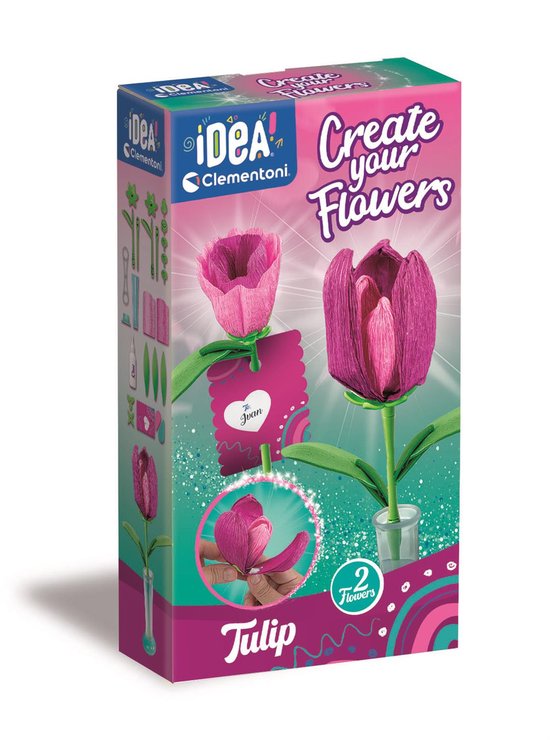 Clementoni iDea - Geurende bloemen maken - Tulp