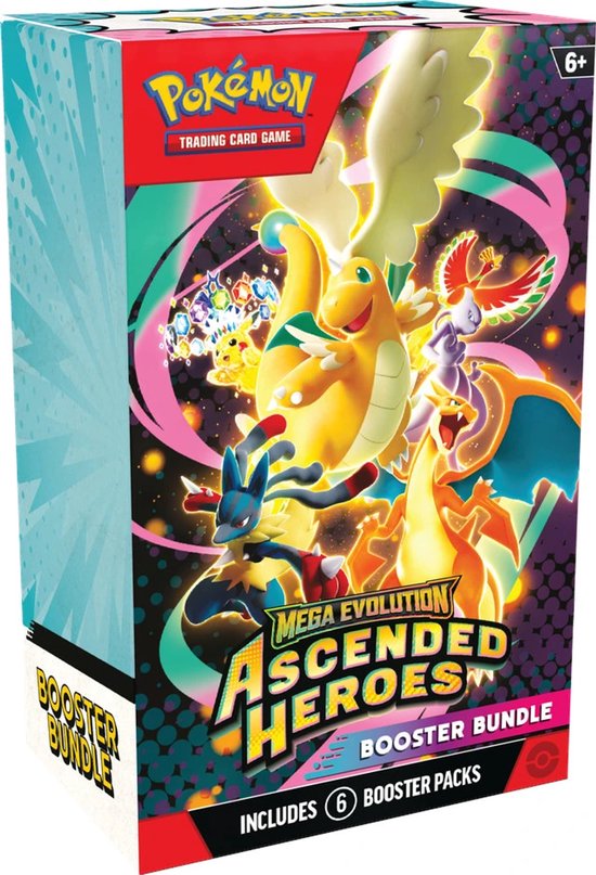 Pokémon Mega Evolutions Ascended Heroes Booster Bundle