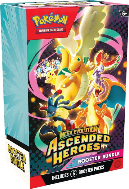 Pokémon Mega Evolutions Ascended Heroes Booster Bundle