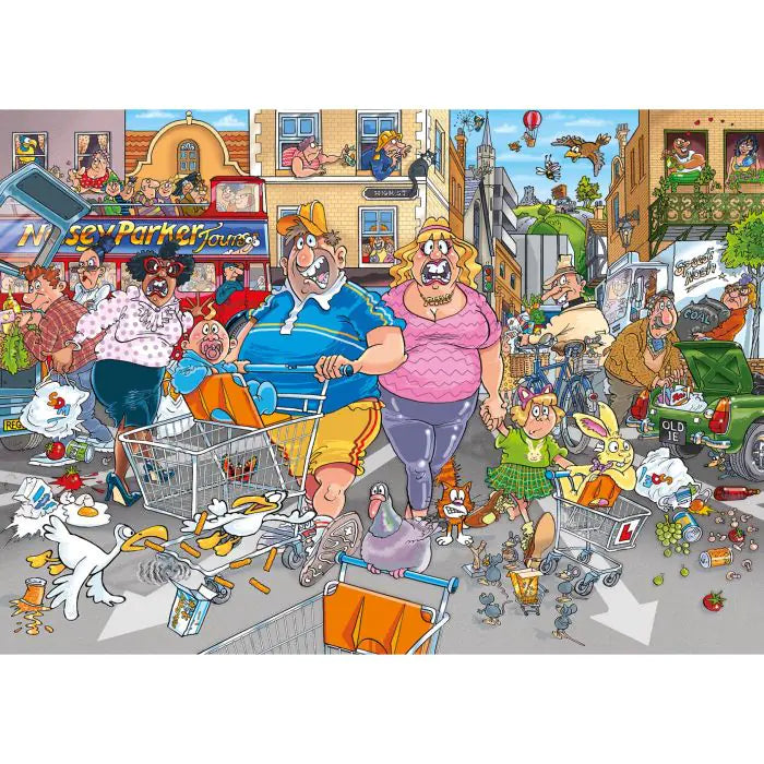 Wasgij original puzzel Buitenkansjes 1000 stukjes