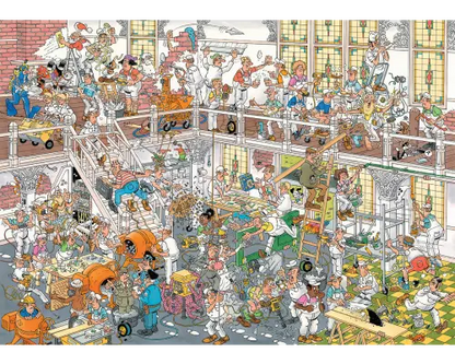 Puzzel Jan van Haasteren 2x 1000 stukjes De Bouwmarkt & De Verbouwing