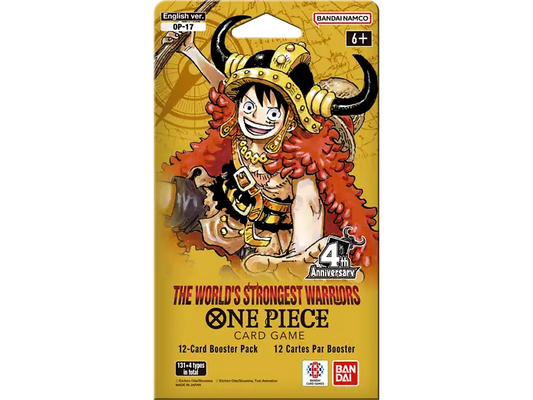 One Piece - The World's Strongest Warrior (OP17) Sleeved Booster