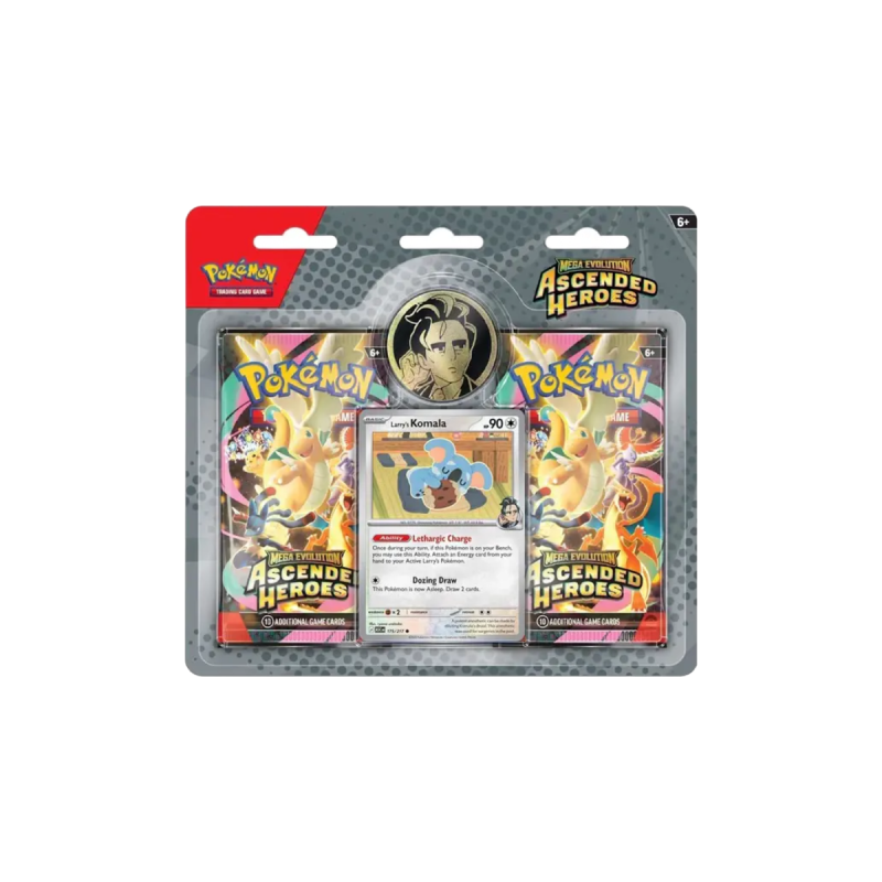 Pokémon TCG Mega Evolution Ascended Heroes 2-pack blister