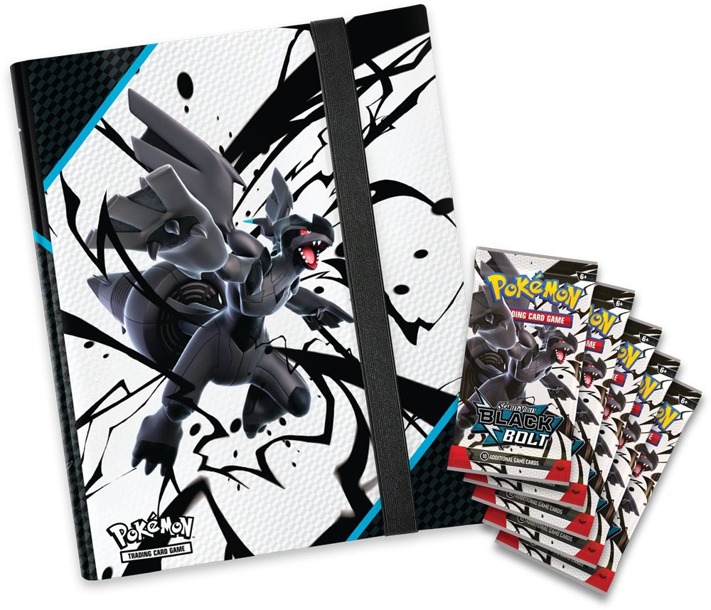 Pokémon Scarlet & Violet Black Bolt Binder Collection.