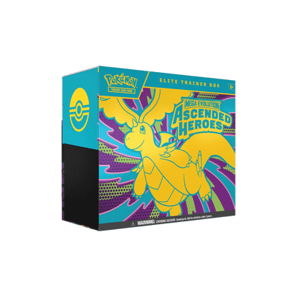 Pokémon Mega Evolution Ascended Heroes Elite Trainer Box