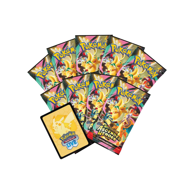 Pokémon Mega Evolution Ascended Heroes Elite Trainer Box