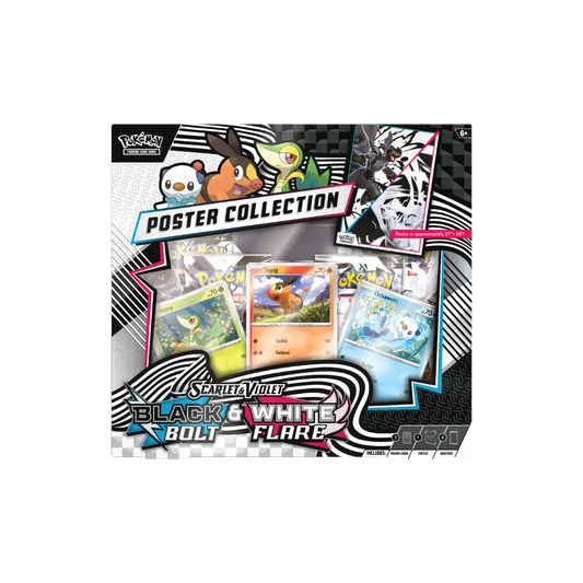 Pokémon Black Bolt & White Flare Poster Collection Unova