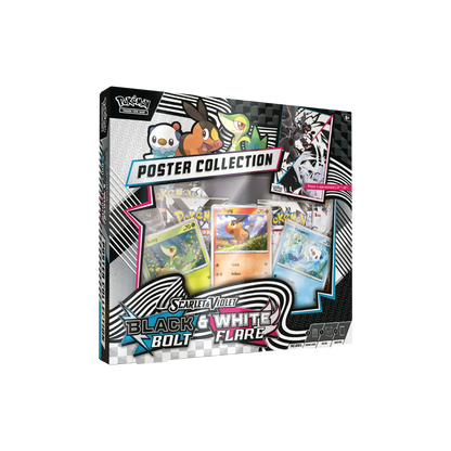 Pokémon Black Bolt & White Flare Poster Collection Unova