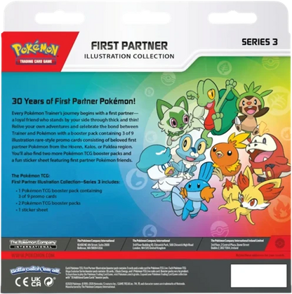 Pokémon First Partner Illustration Collection Series 3