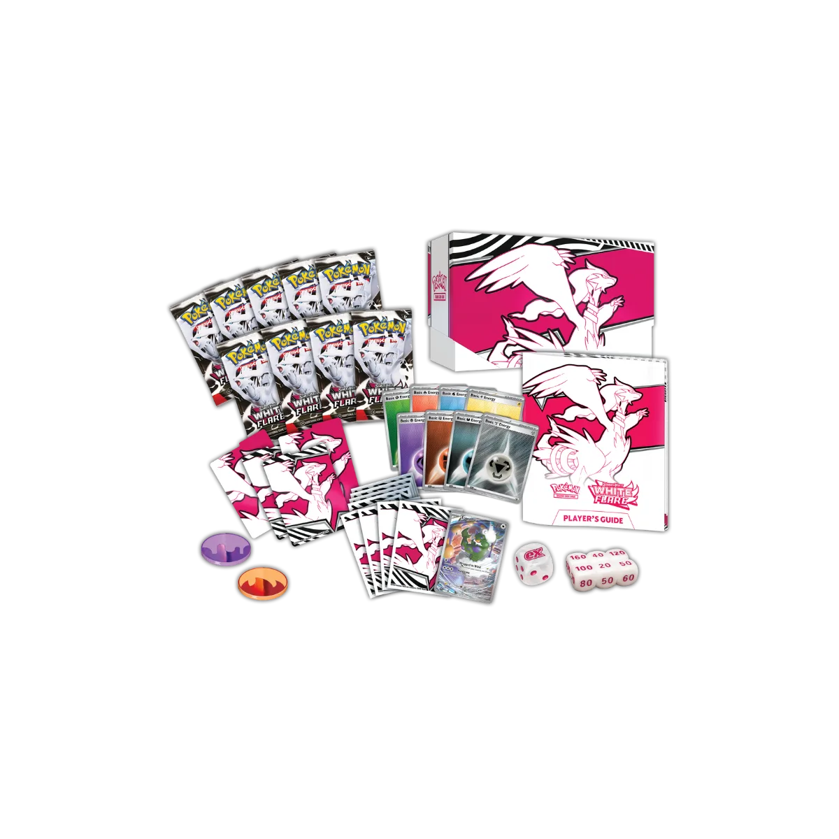 Pokémon Scaret & Violet Elite Trainer Box White Flare Reshiram