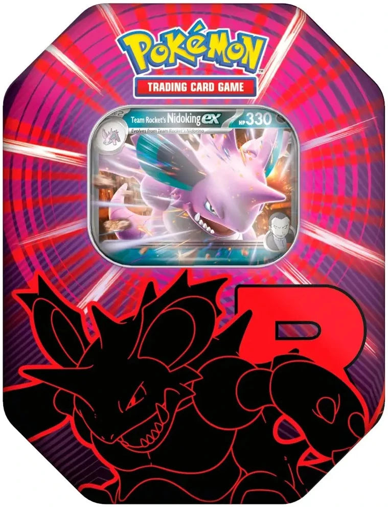 Pokémon TCG: Team Rocket’s Nidoking ex Tin